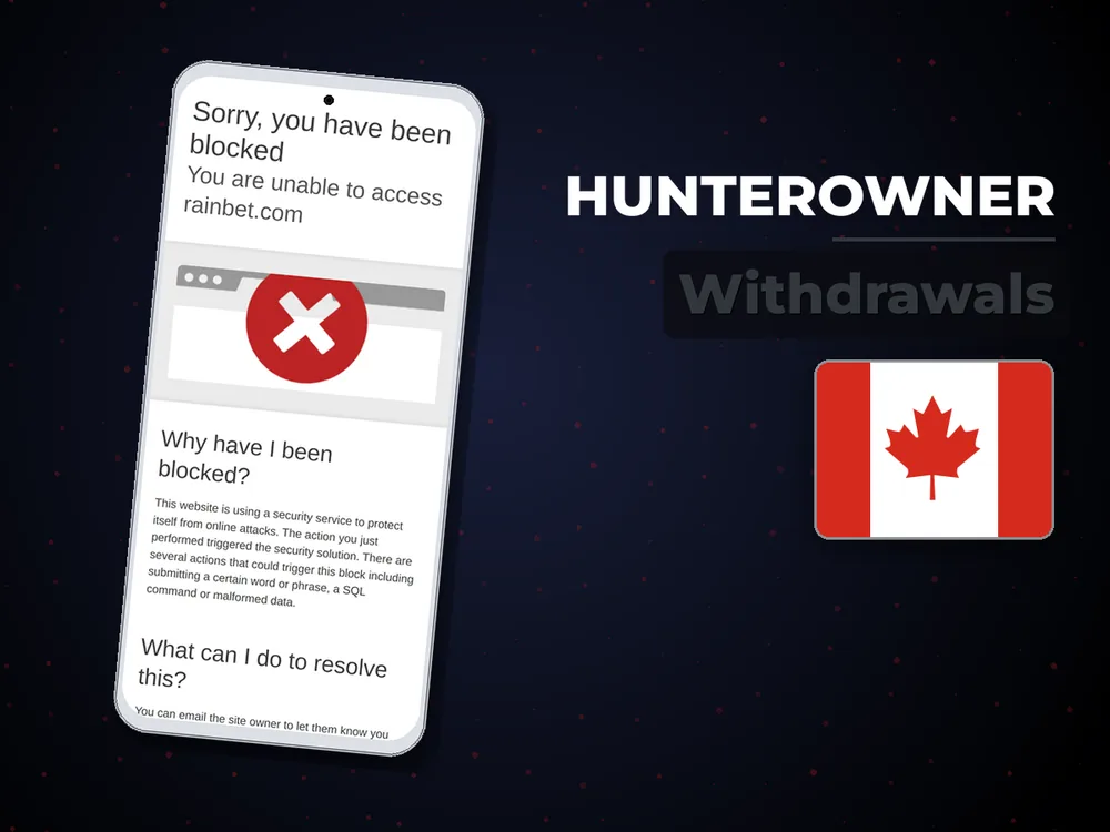 Hunterowner - Withdrawals