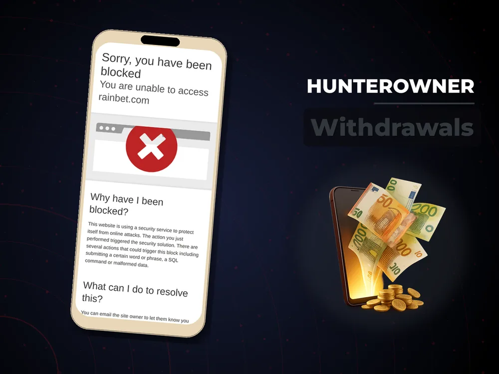 Hunterowner - Withdrawals